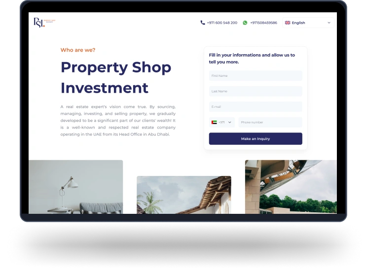 Property Shop Investment